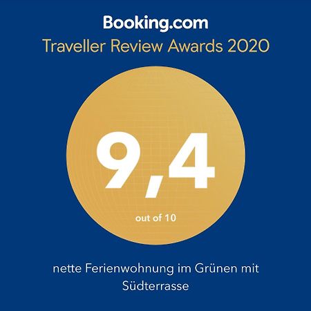 Nette Ferienwohnung Mit Eigenem Eingang Und Sonnenterrasse Idstein Kültér fotó